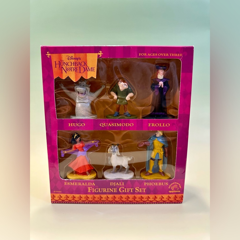 Disney Hunchback of Notre Dame Character figurine set